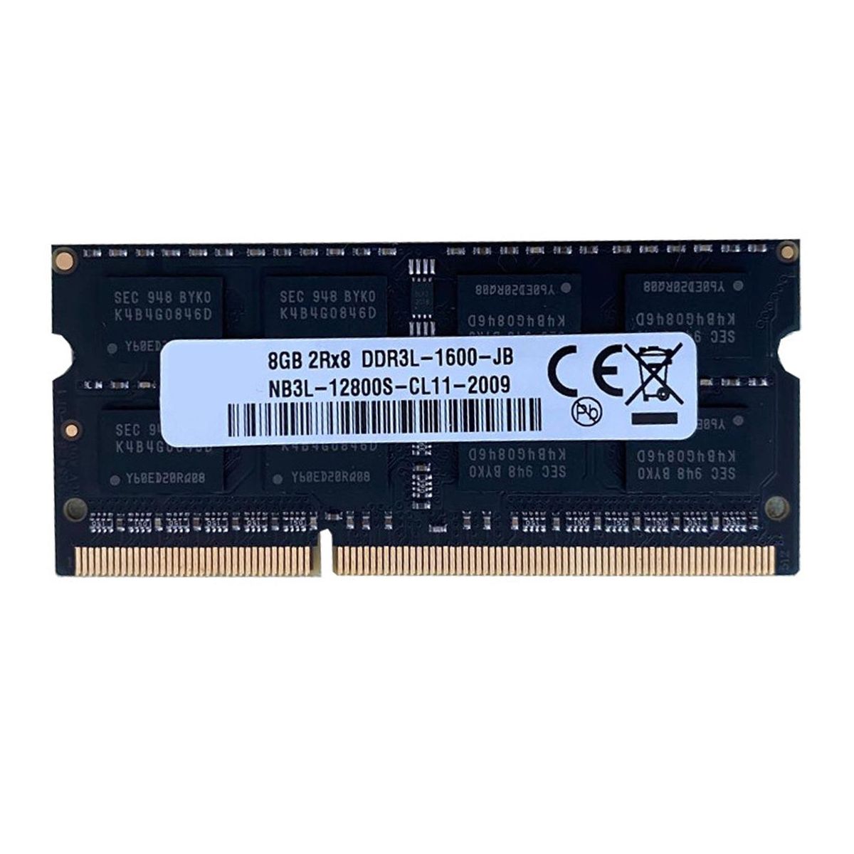DDR3 8GB Laptop Ram Memory 1600Mhz PC3-12800 135V 204 Pins SODIMM Support Dual Channel for AMD Laptop Memory