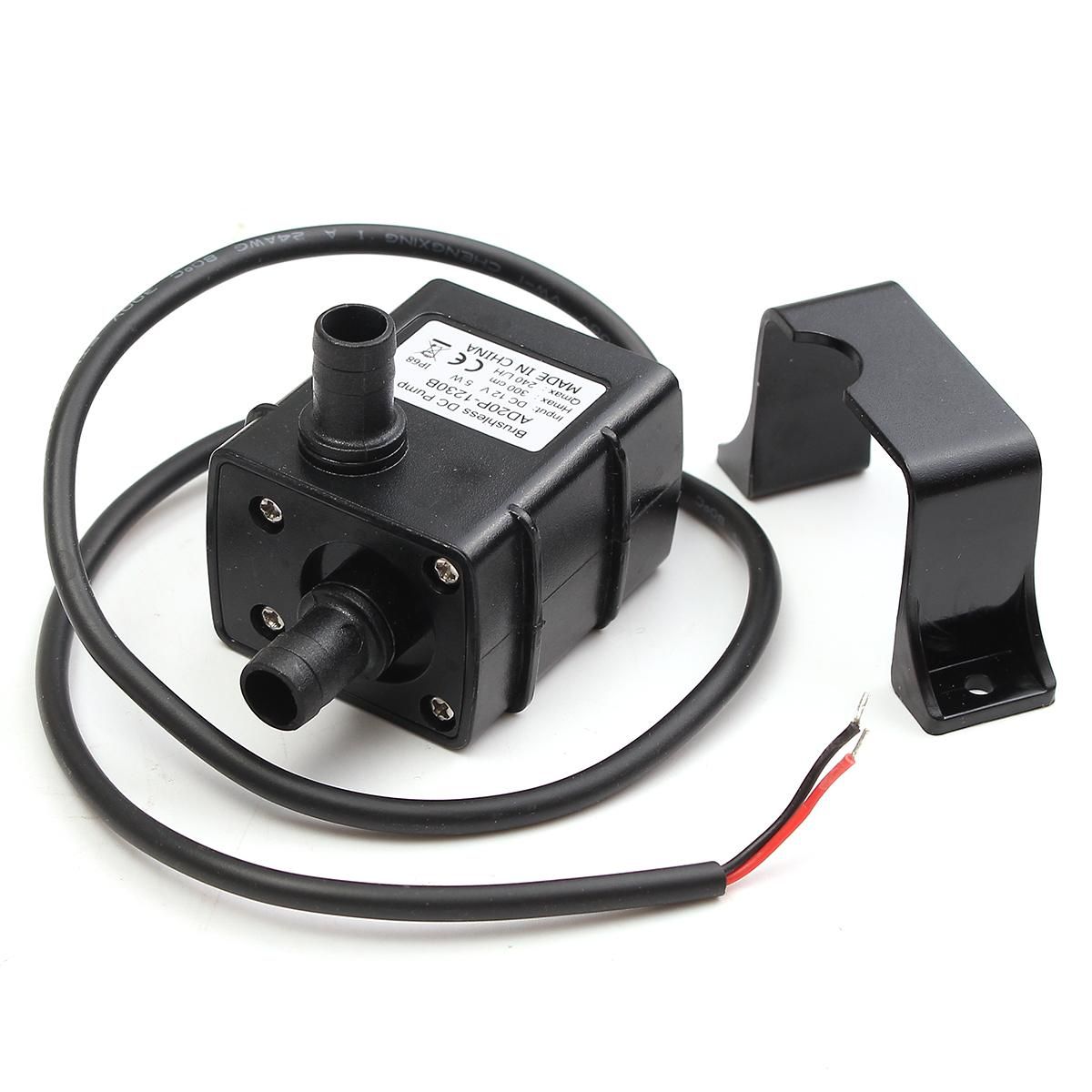 12V 3m 240L/H Ultra Quiet Brushless Motor Submersible Pool Water Pump Solar