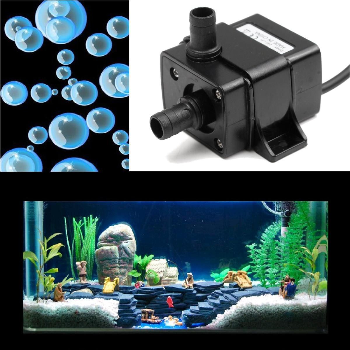 12V 3m 240L/H Ultra Quiet Brushless Motor Submersible Pool Water Pump Solar