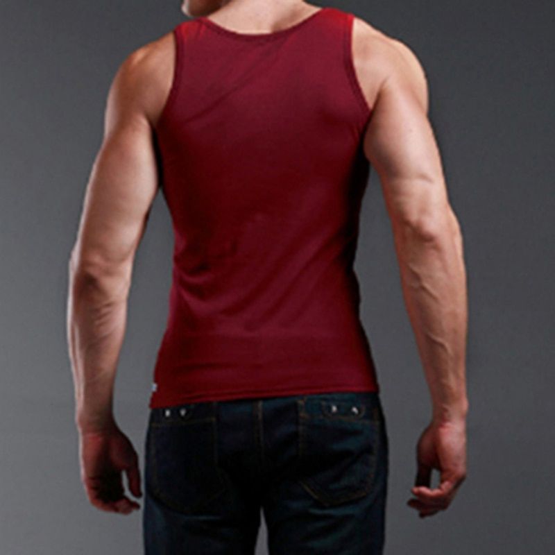 2021 Men Tank Top New Brand Chase Deer Cotton High Quality Undershirt Bodybuilding Singlet Fitness Sleeveless Vest Men Tank Tops White SFH