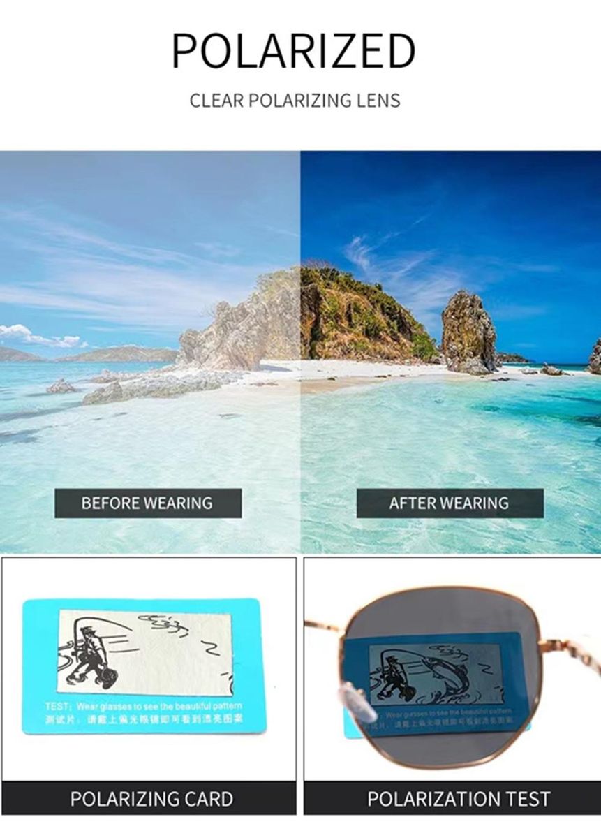 Men's and Women's UV Polarized Sunglasses