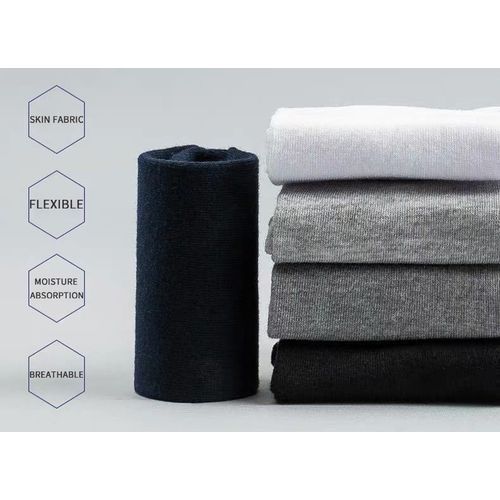 10 Pairs In 1 Quality Cotton Ankle Socks - Black