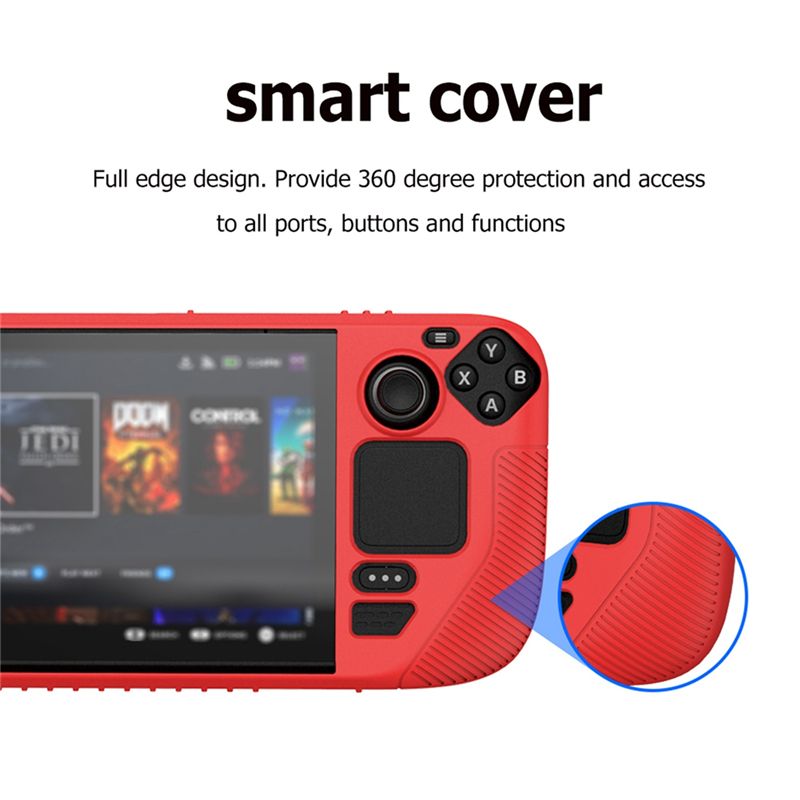 Silicone Protection Cover for Steam Deck Controller