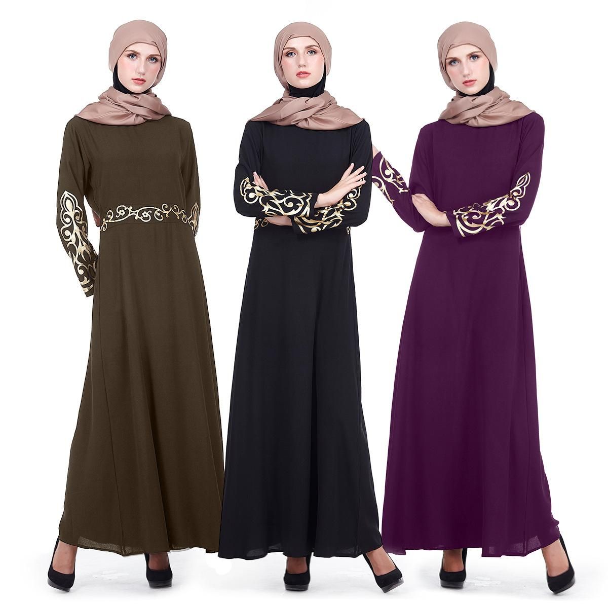 2023 new gown cardigan classic loose dress women's dress