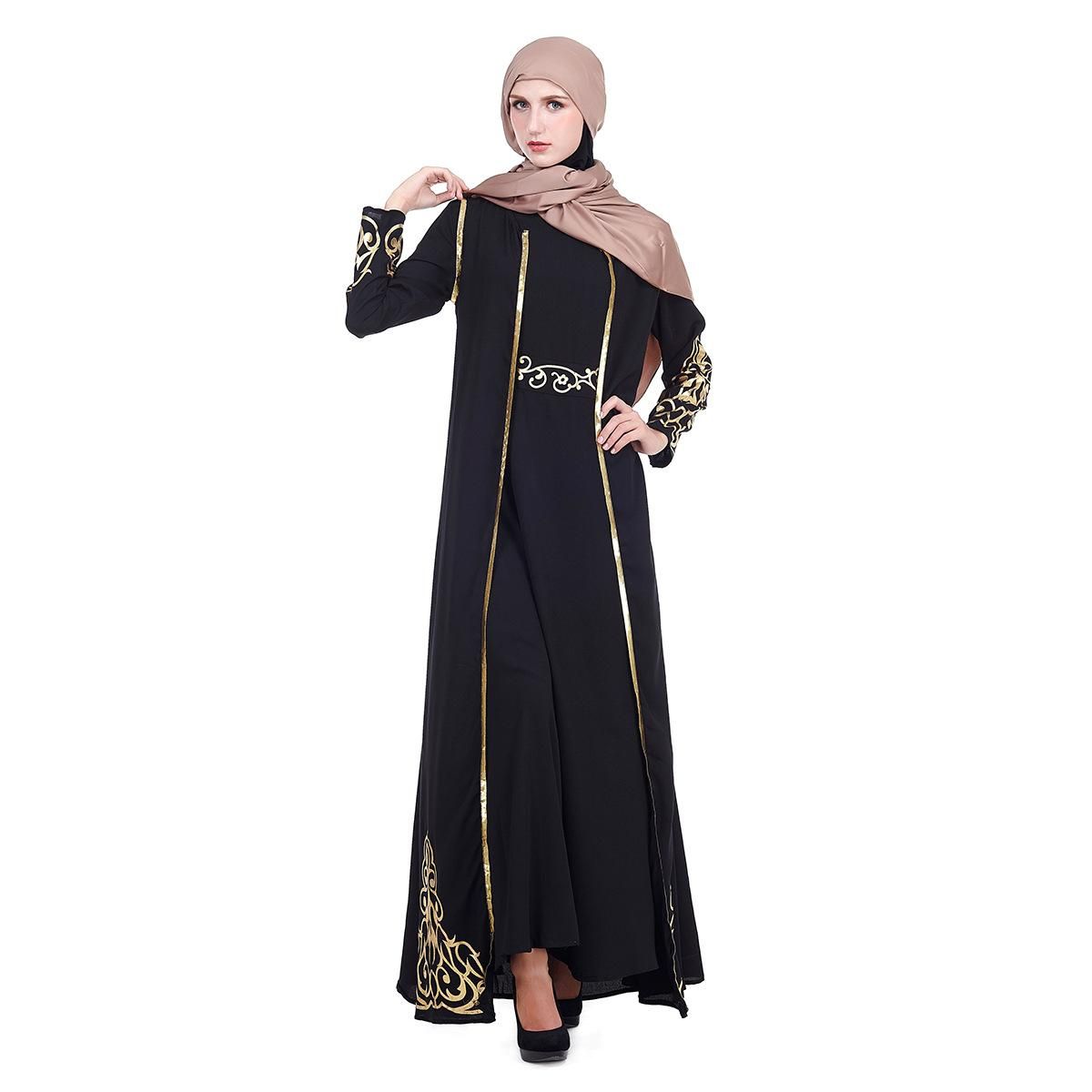 2023 new gown cardigan classic loose dress women's dress