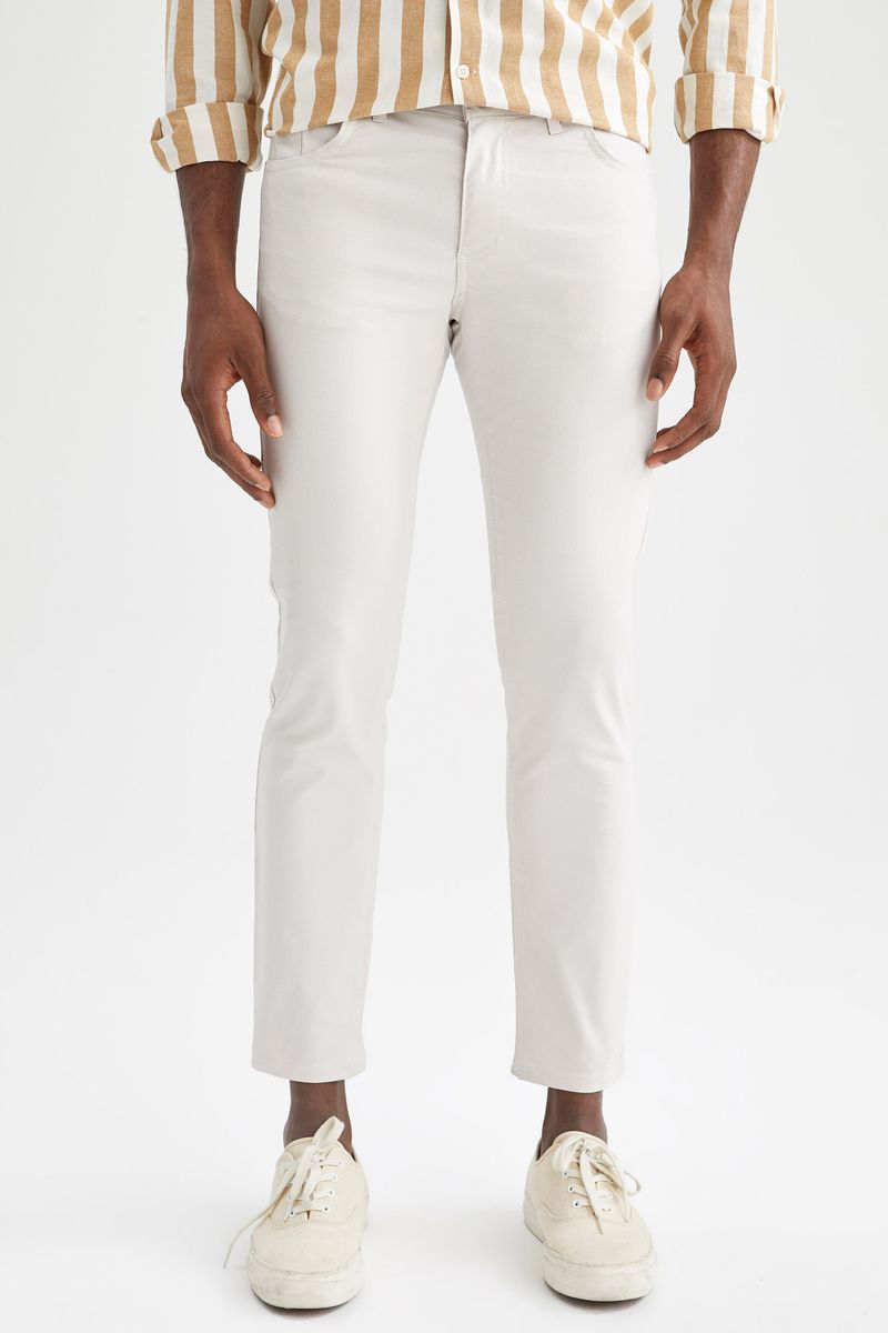 Man Chino Trousers - Beige
