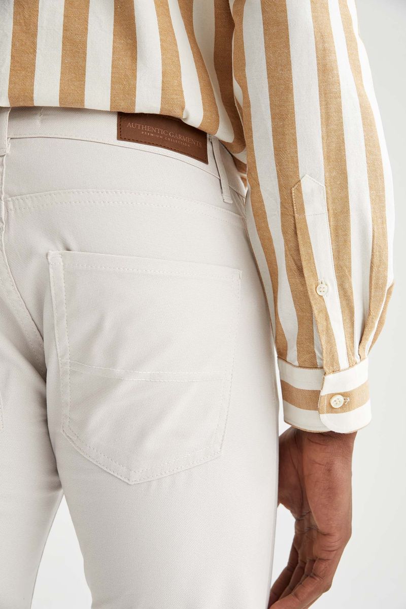 Man Chino Trousers - Beige