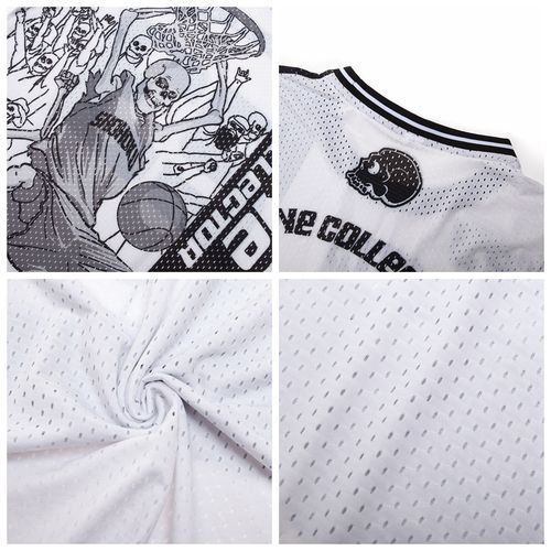 Sleeveless O-neck Unisex Men Women Basketball Jersey Vest