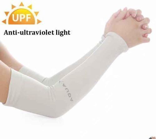 2 Pairs Of Icy Long Arm Sleeves With UV Sun Protection