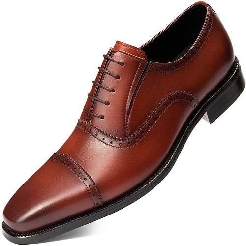 Male Lace Shoe - Brown