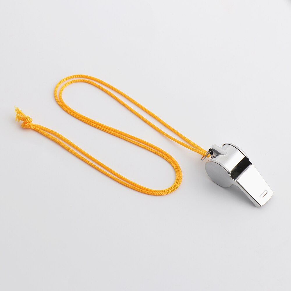 5Pcs Referee Metal Stainless Steel Whistles