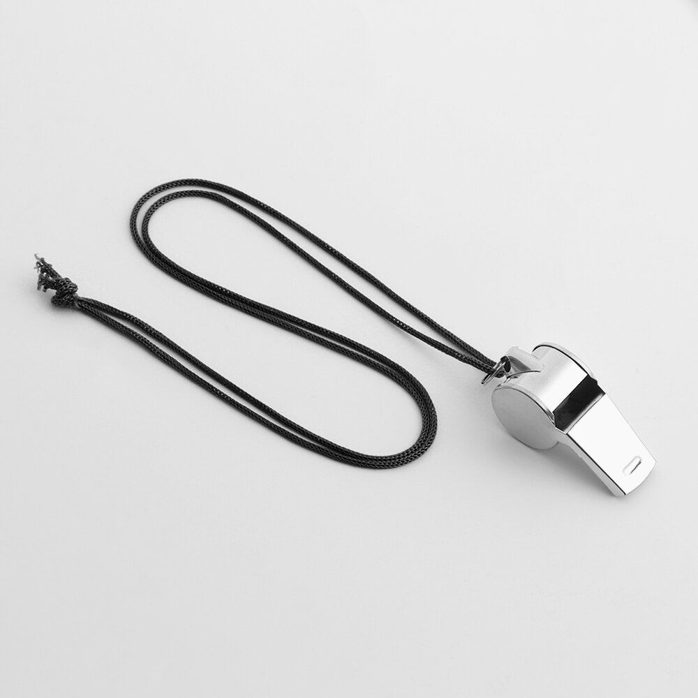 5Pcs Referee Metal Stainless Steel Whistles