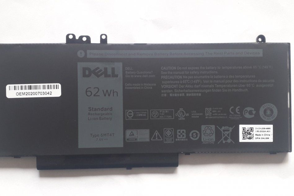 Latitude E5470 / E5570 Precision 3510 Laptop Battery 6MT4T