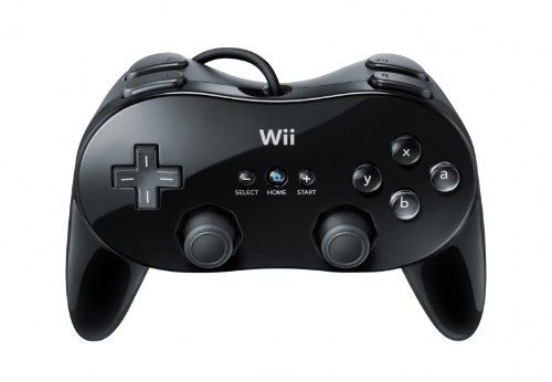 Wii Classic Controller Pro - Black - Nintendo Wii