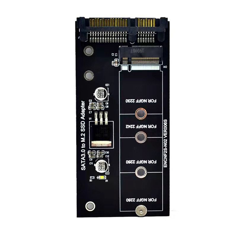 M.2 SATA Adapter M2 to SATA Adapter M.2 to SATA Adapter M.2 NGFF Converter 2.5inch SATA3 Card B Key for 2230-2280 M2 SSD