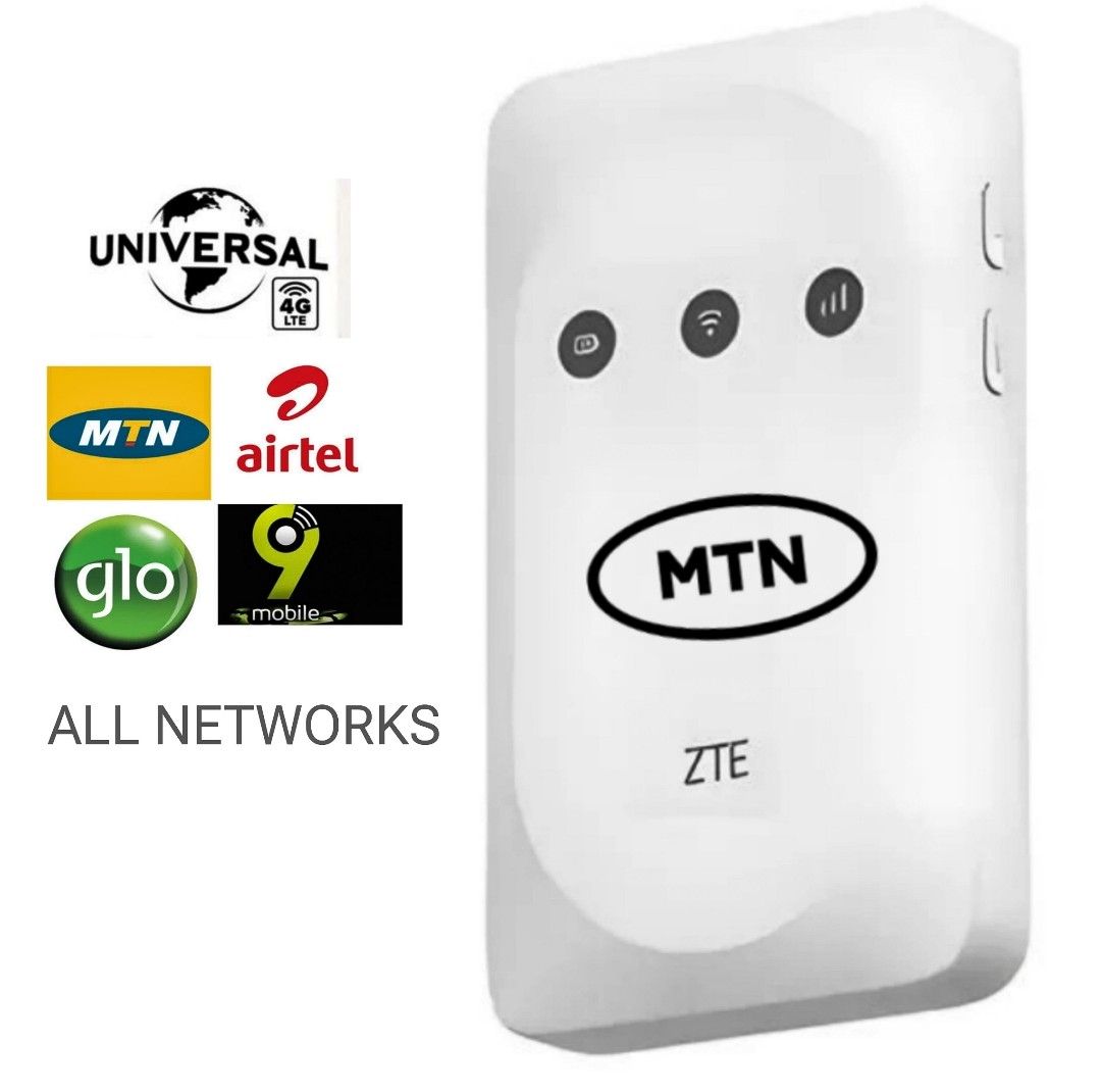Mtn UNIVERSAL MTNng 4G LTE PORTABLE MIFI FOR ALL NETWORK