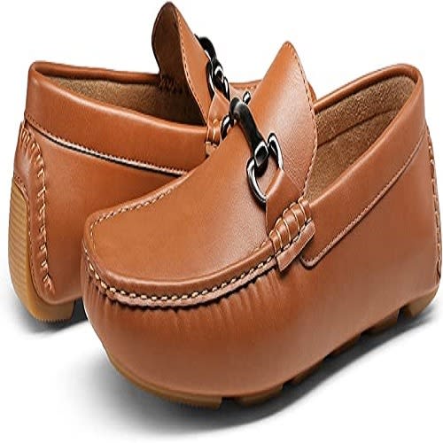 Brown Leather Plain Shoe