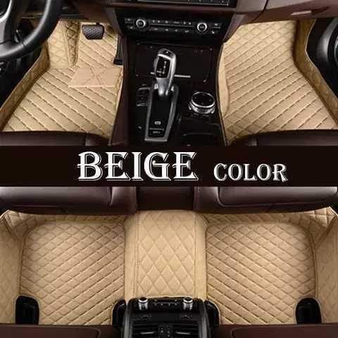 Car Foot Mat/Floor/Rug/Carpet 5D Customized Leather Mat 3pcs