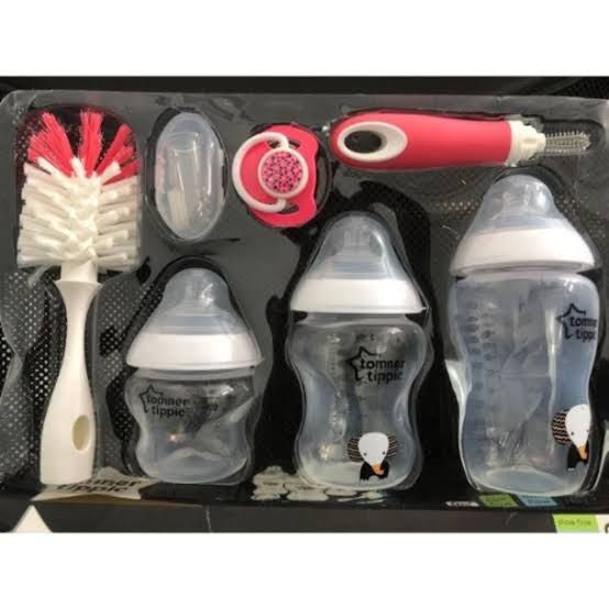 New Born Feeding Bottle Starter With Pacifier