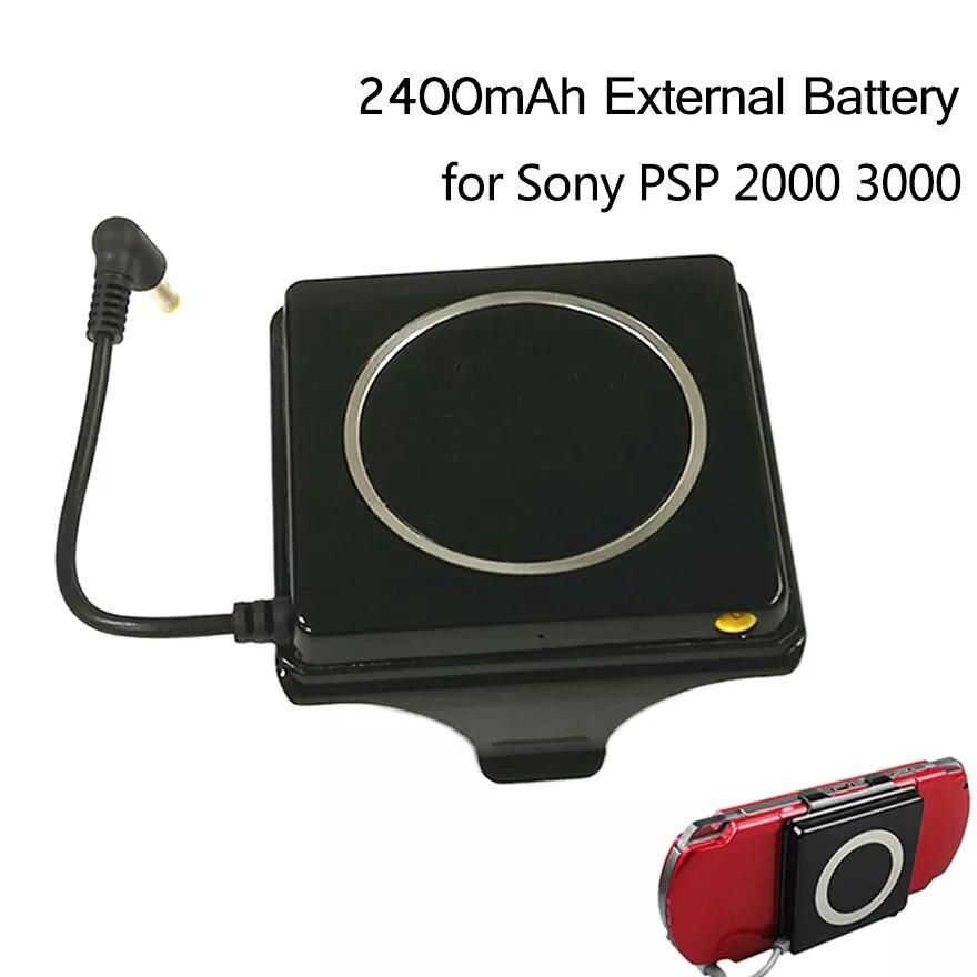 2400mah Portable PSP External Battery for Sony PSP PlayStation 2000 3000 Backup Battery Charger Storage Battery Game Accessories