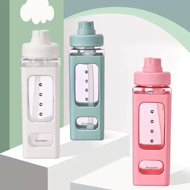 3pcs Water Bottles For Kids, Adults, Gym - 700ml