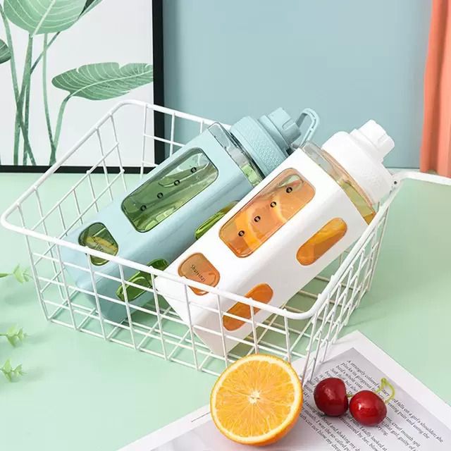 3pcs Water Bottles For Kids, Adults, Gym - 700ml