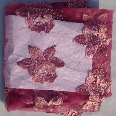 Onion Purple Bedazzled Luxury Lace - 4 Yards