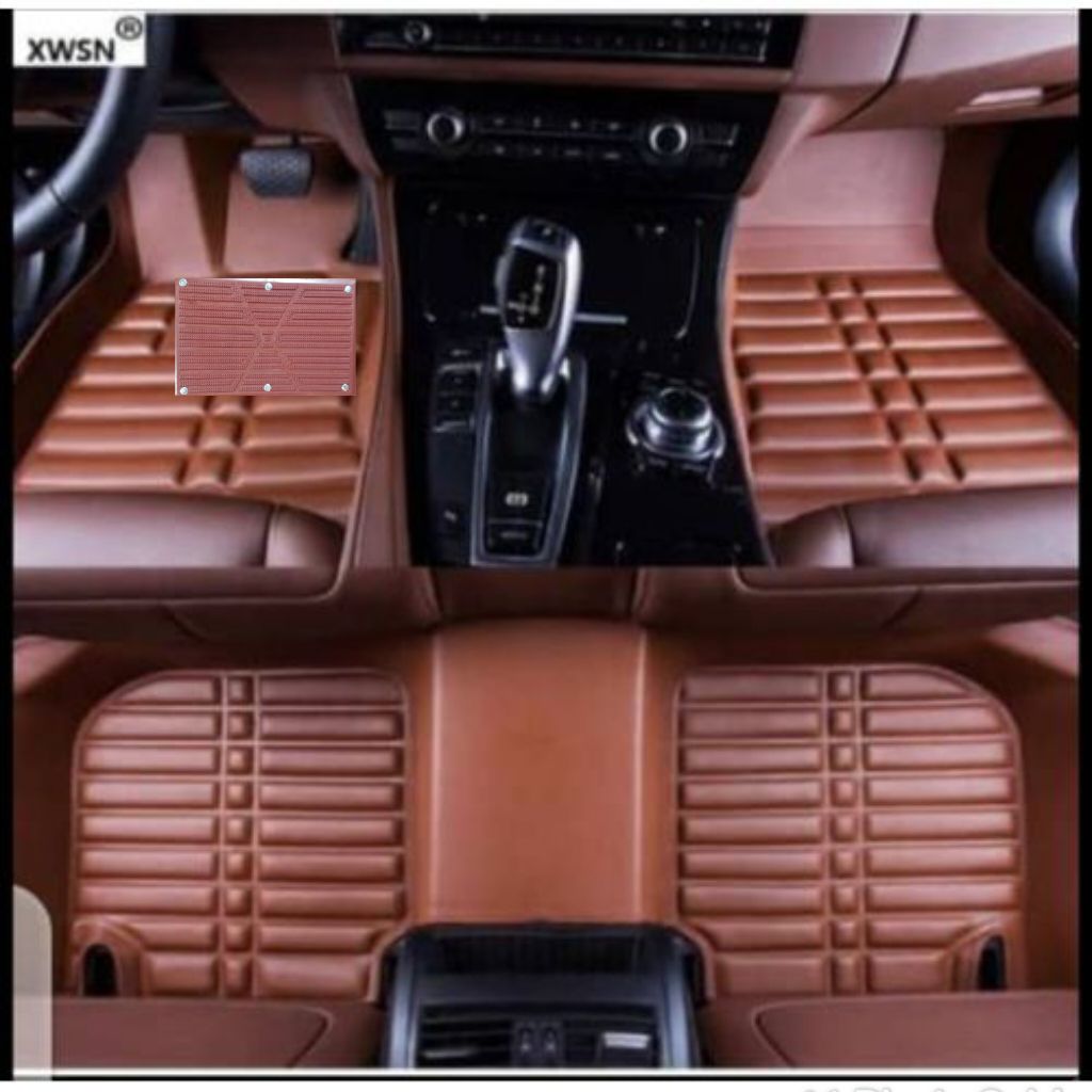Car Foot Mat/5D Customize Leather Floor Mat/CustomFit Carpet