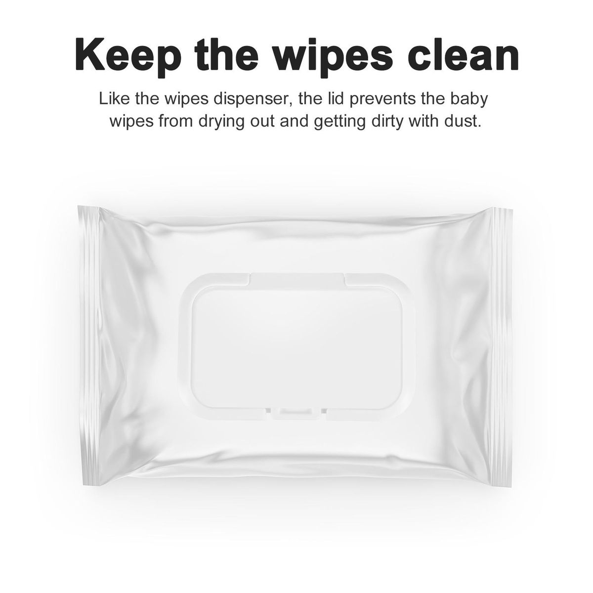 10Pcs Reusable Baby Wipes Lid Baby Wet Wipes Cover Tissues Box Wet Paper Lid