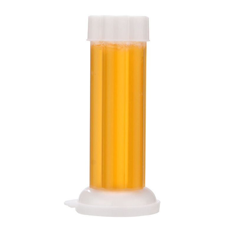 Toilet Deodorant Flower Syringe Aromatic Gel -orange Flavour