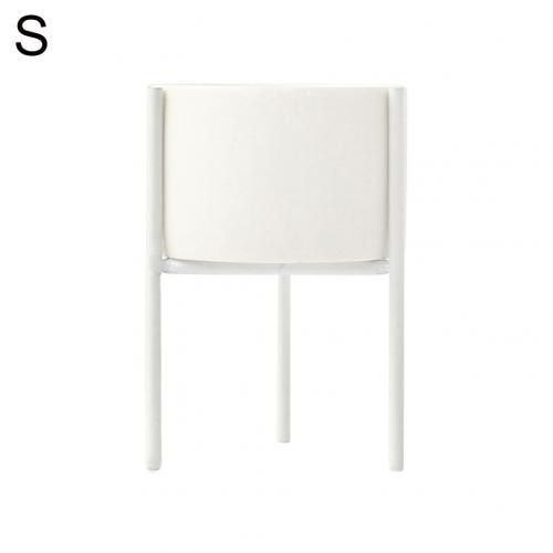 Iron Ceramic Flower Pots Rack Plant Stand Shelf Support For Succulent Plants Flower Vase Home Gardening Table Decoration White S