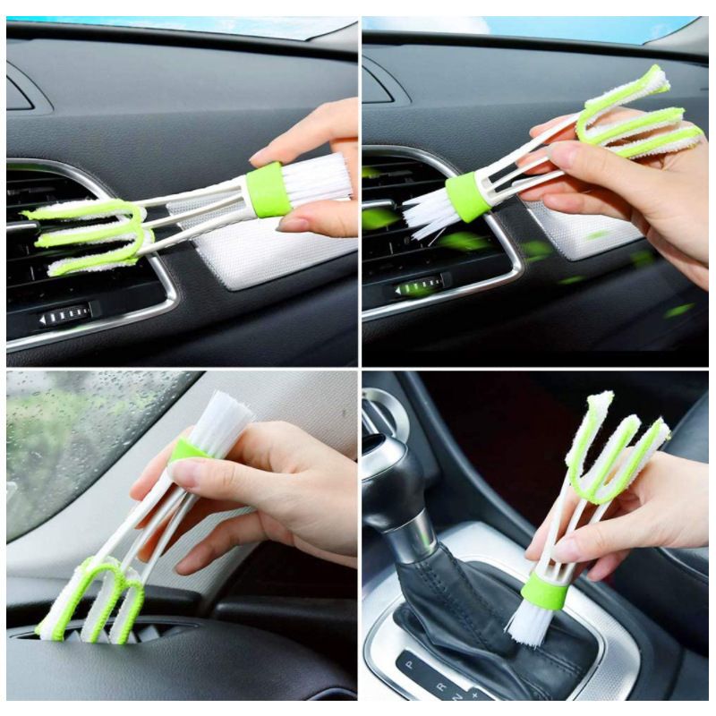 Multi-purpose Foam Cleaner X2pcs,2pcs Of Big Dashboard Polish And Free Ac Vent Cleaner