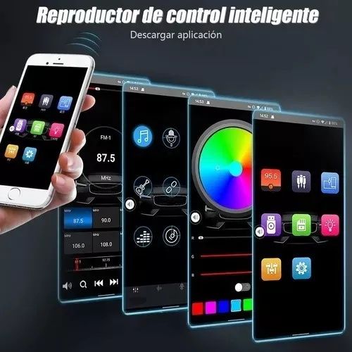 1 DIN Car MP3 Player FM Radio Car Stereo Radio Bluetooth LED In-Dash USB SD AUX