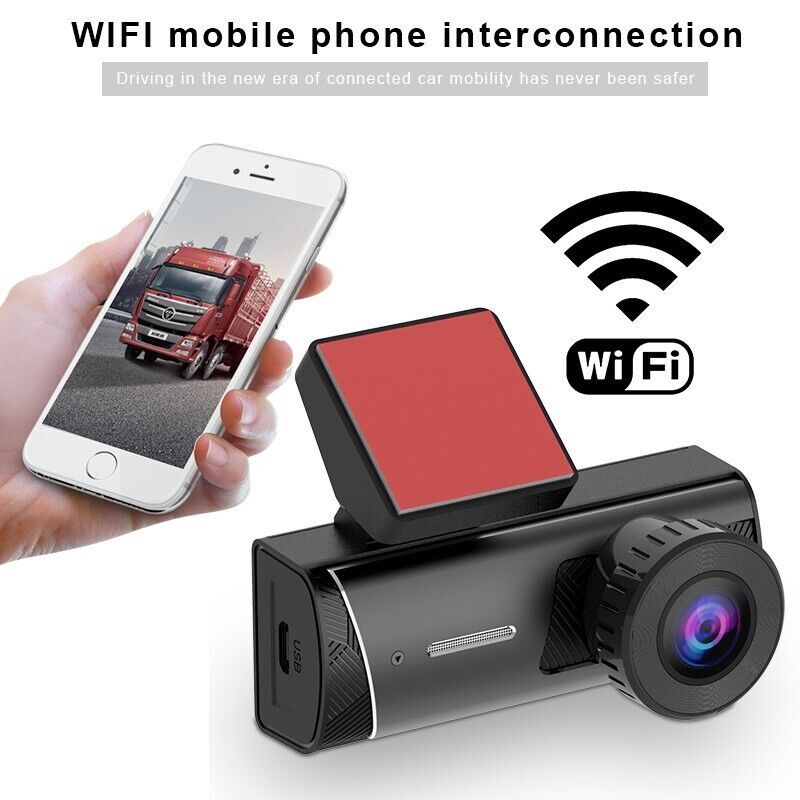 Driving Recorder Car DVR Wifi Mobile Phone Interconnection