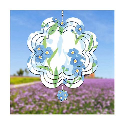6Pcs Sublimation Wind Spinner Blanks 3D Wind Spinners