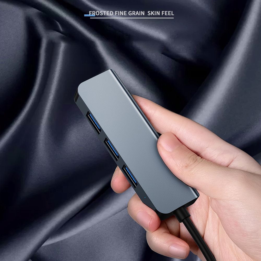 USB-C Hub Type C Adapter With 4 Ports