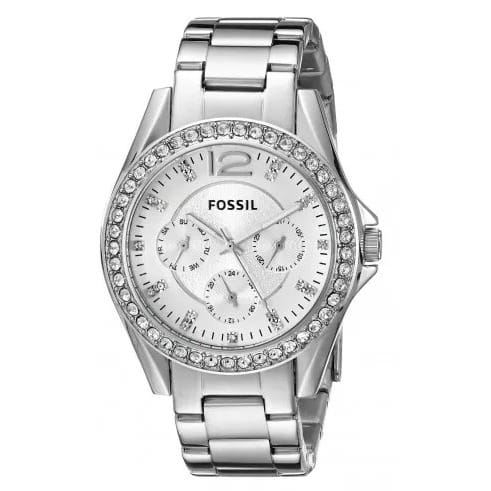 Women’s Riley Stainless Steel Crystal-accented Multifunction Quartz Watch – Es3202