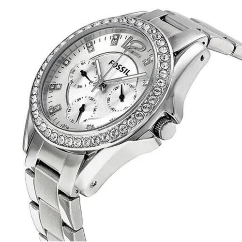 Women’s Riley Stainless Steel Crystal-accented Multifunction Quartz Watch – Es3202
