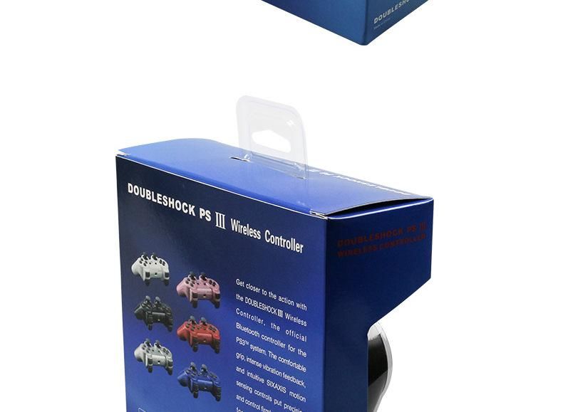 Bluetooth Wireless Gamepad Joystick for PC and P3 Game Console - Black
