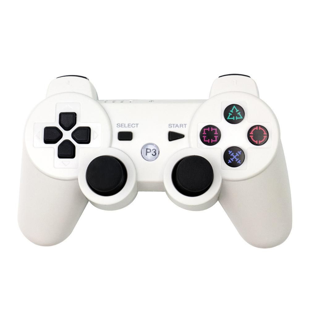 Bluetooth Wireless Gamepad Joystick for PC and P3 Game Console - Black