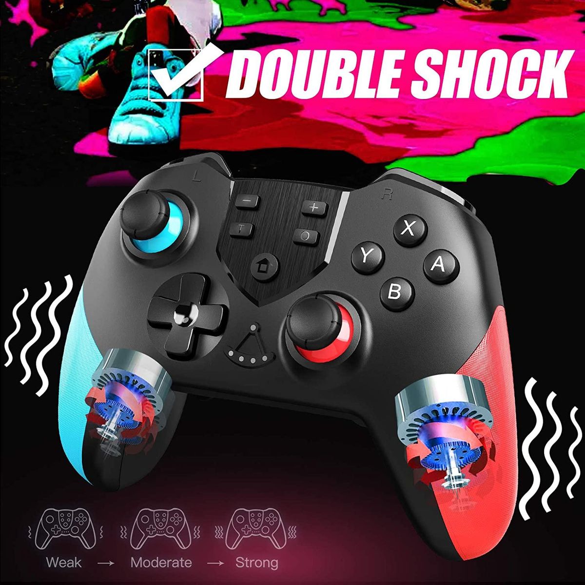 Bluetooth Switch Pro Gamepad For Nintendo Switch Console Wireless Gamepad Video Game PC Game Joystick Controller