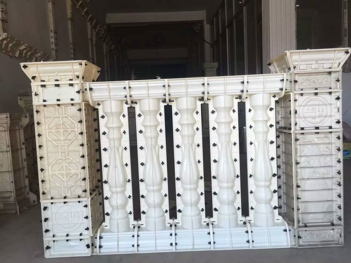 Roman Column Railing Mold Balcony Vase