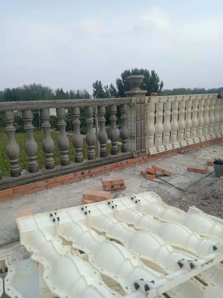 Roman Column Railing Mold Balcony Vase