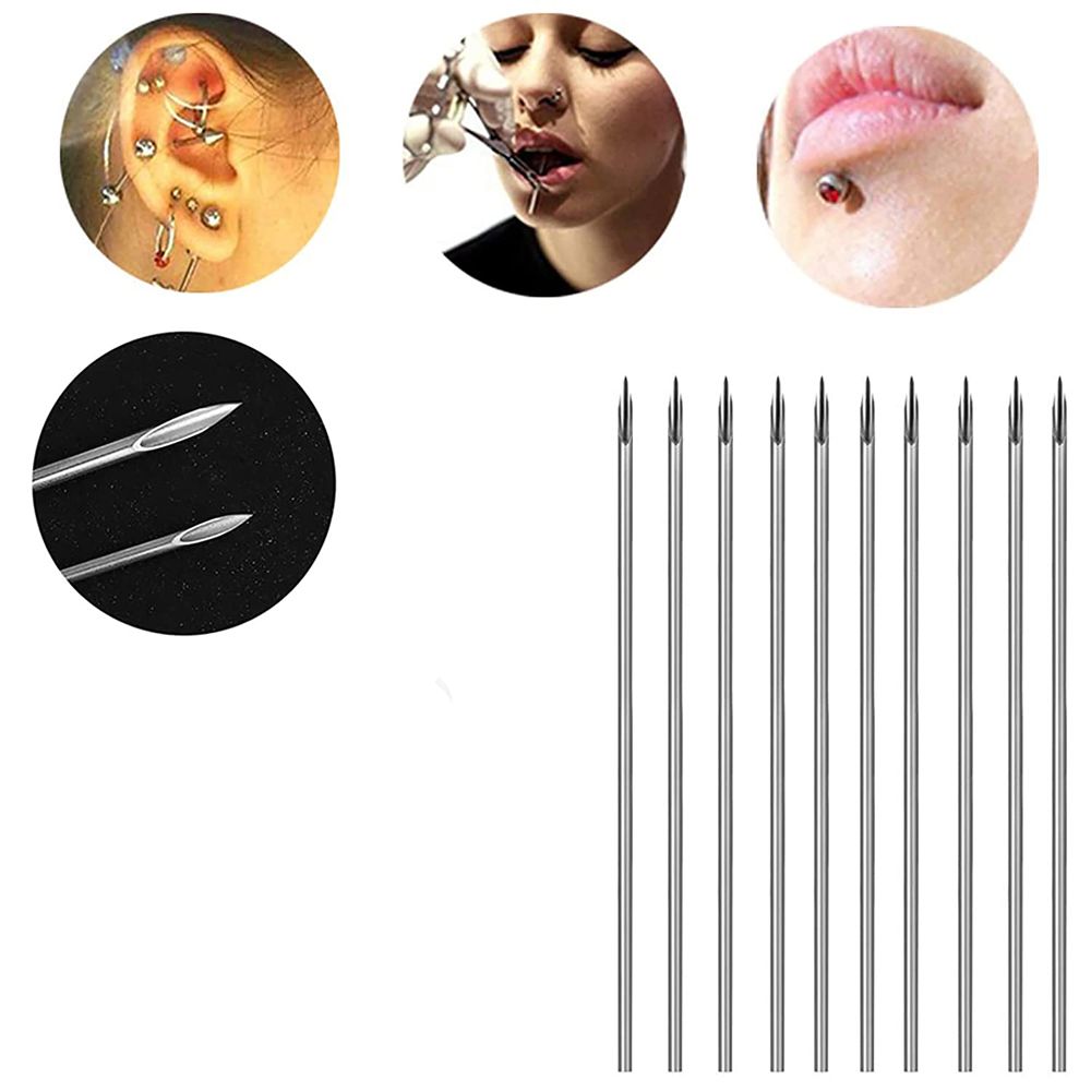 Colorful Belly Tongue Body Jewelry Professional Piercing Kit