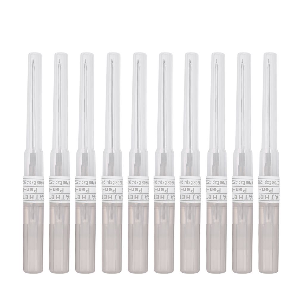 10Pcs 16G Disposable Piercing Needle Stainless Steel Sterile