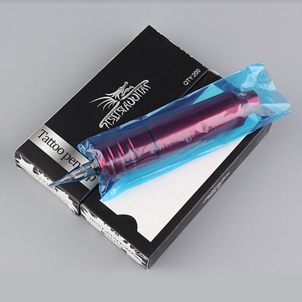 200Pcs/box Disposable Tattoo Machine Bag Tattoo Pen Cover