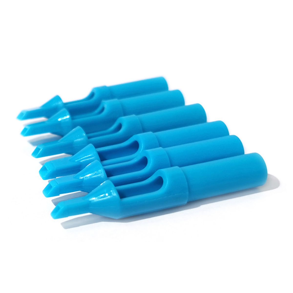 100PCS Plastic Tattoo Nozzle Tips Set RT DT FT Mixed