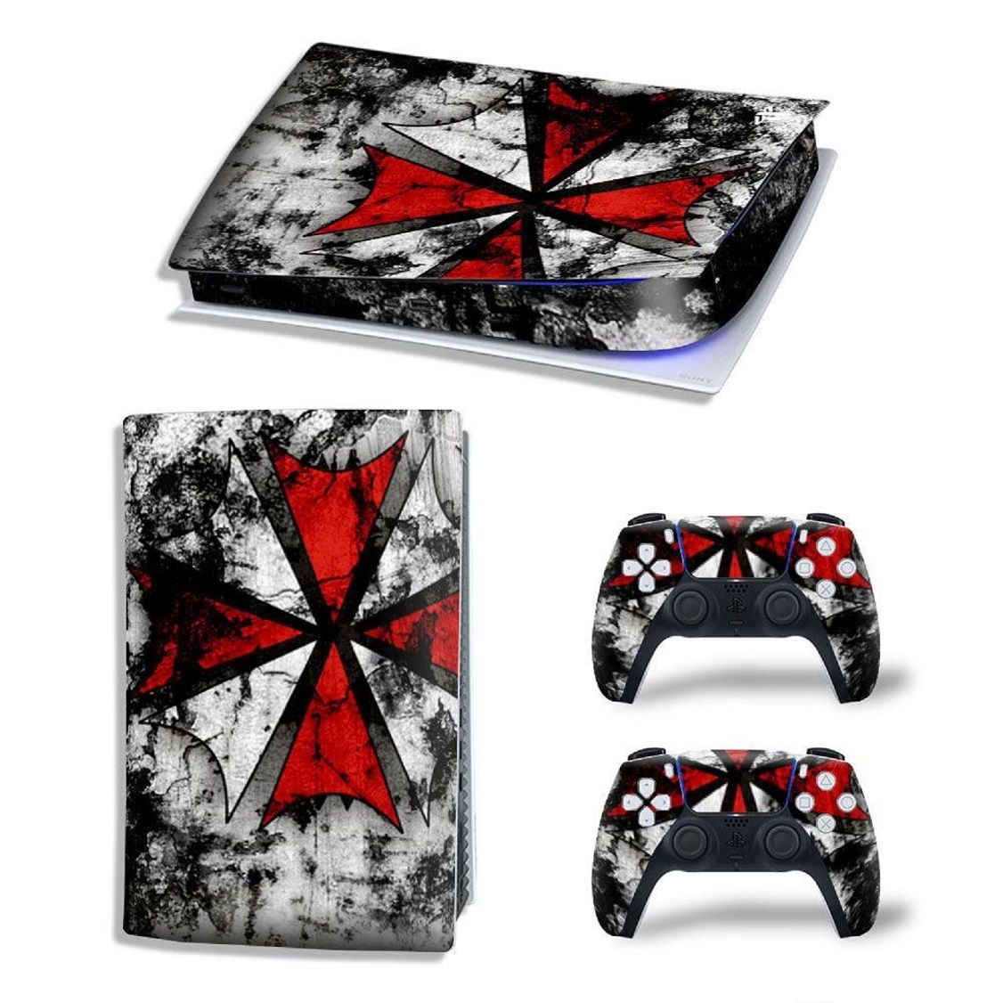 PS5 Anti-Scratch/Dust Full Body Sticker+ 2 Handle Sticker