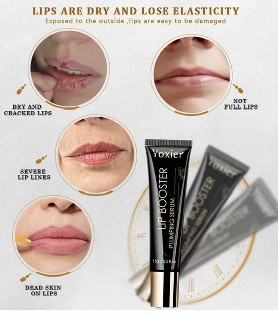 2pcs “Auto-Fullness” Lip Plumping Serum,Instant Anti-Drying Anti-Aging Anti-Wrinkle Lip Repair.