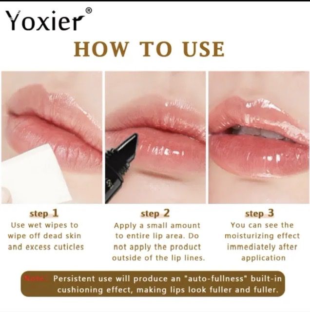 2pcs “Auto-Fullness” Lip Plumping Serum,Instant Anti-Drying Anti-Aging Anti-Wrinkle Lip Repair.